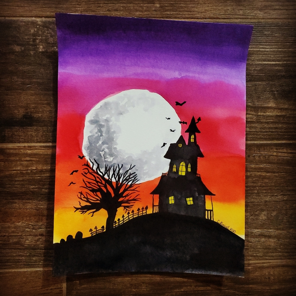 9 by 12 painting